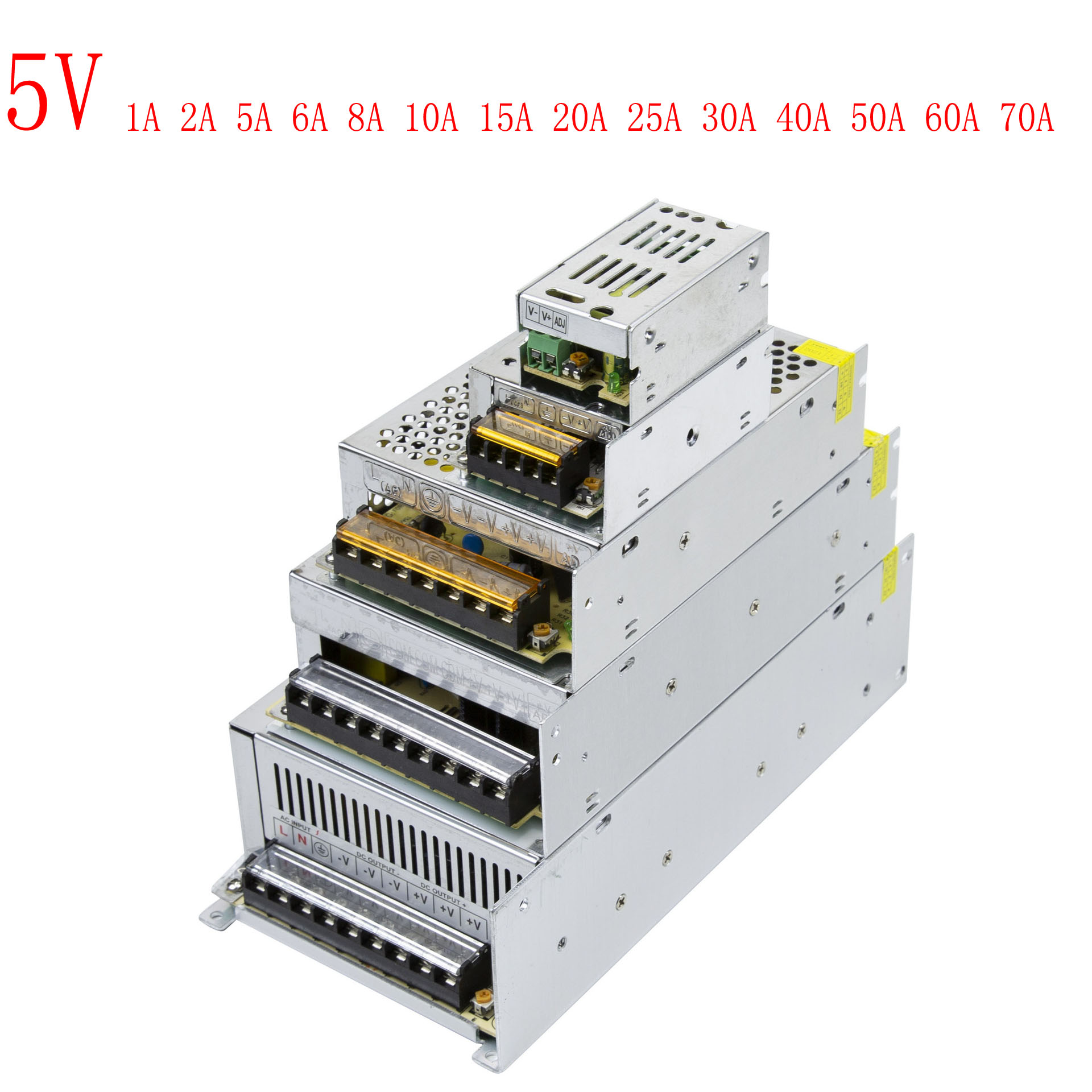 Smps Power Supply - Zasilacz impulsowy DC 5V 2A 5A