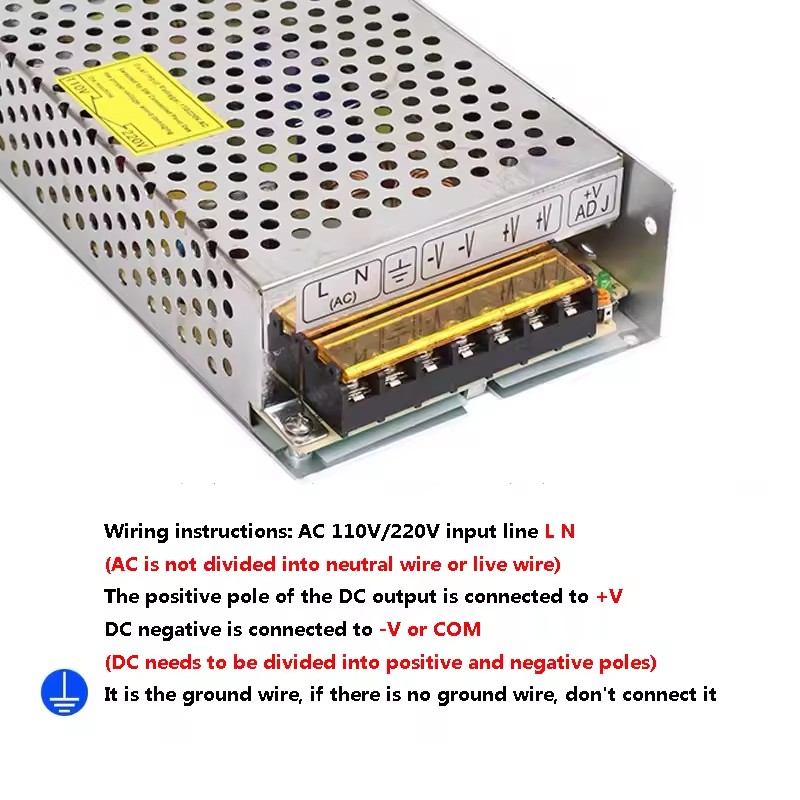 Zasilacz impulsowy DC 5V 2A 5A – Smps Power Supply recenzja i cena