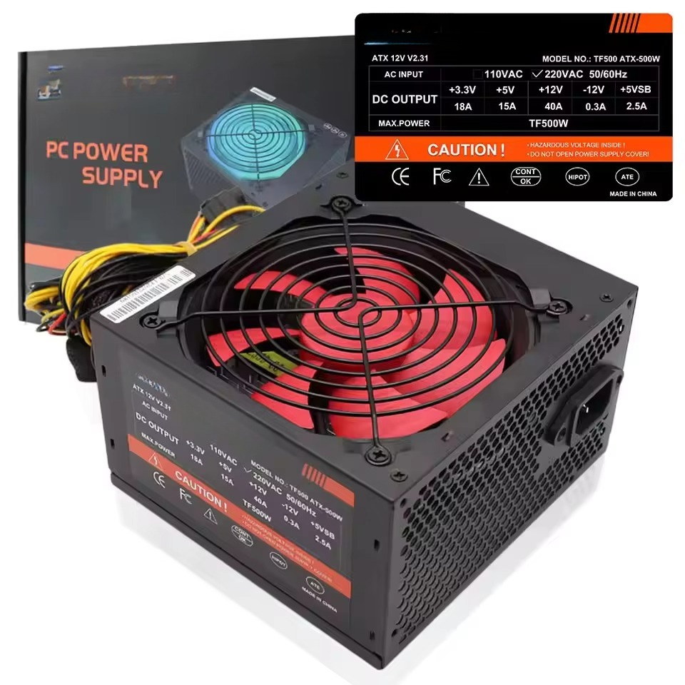 Zasilacz do komputera 500/600/ – Atx Power Supply recenzja i cena