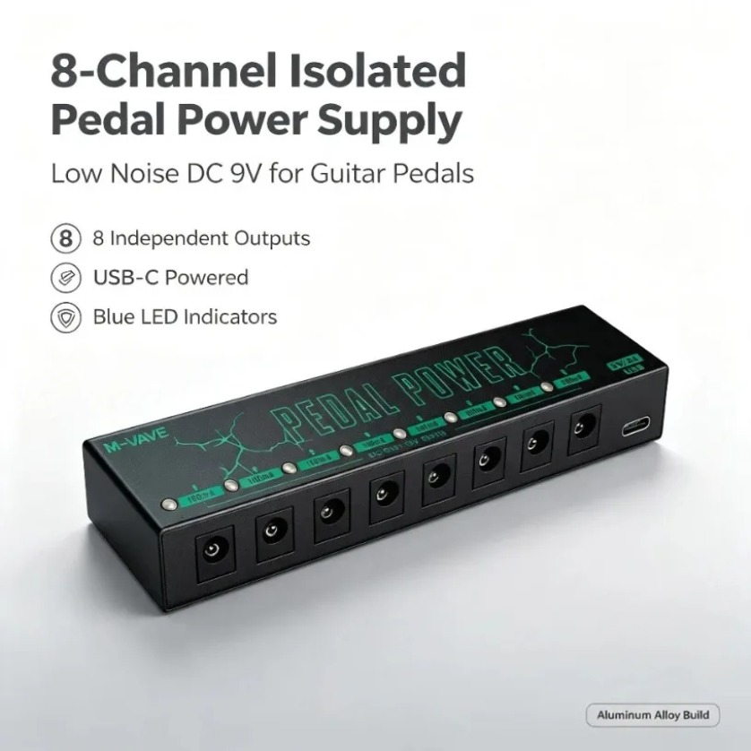 Kompaktowy 8-kanałowy izolowan – Power Supply recenzja i cena