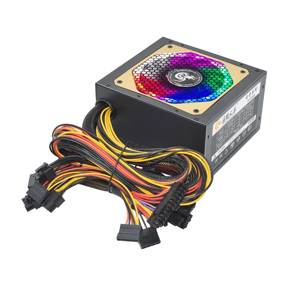 ATX 400W 600W 110-230V RGB 12V – Power Supply 750W recenzja i cena