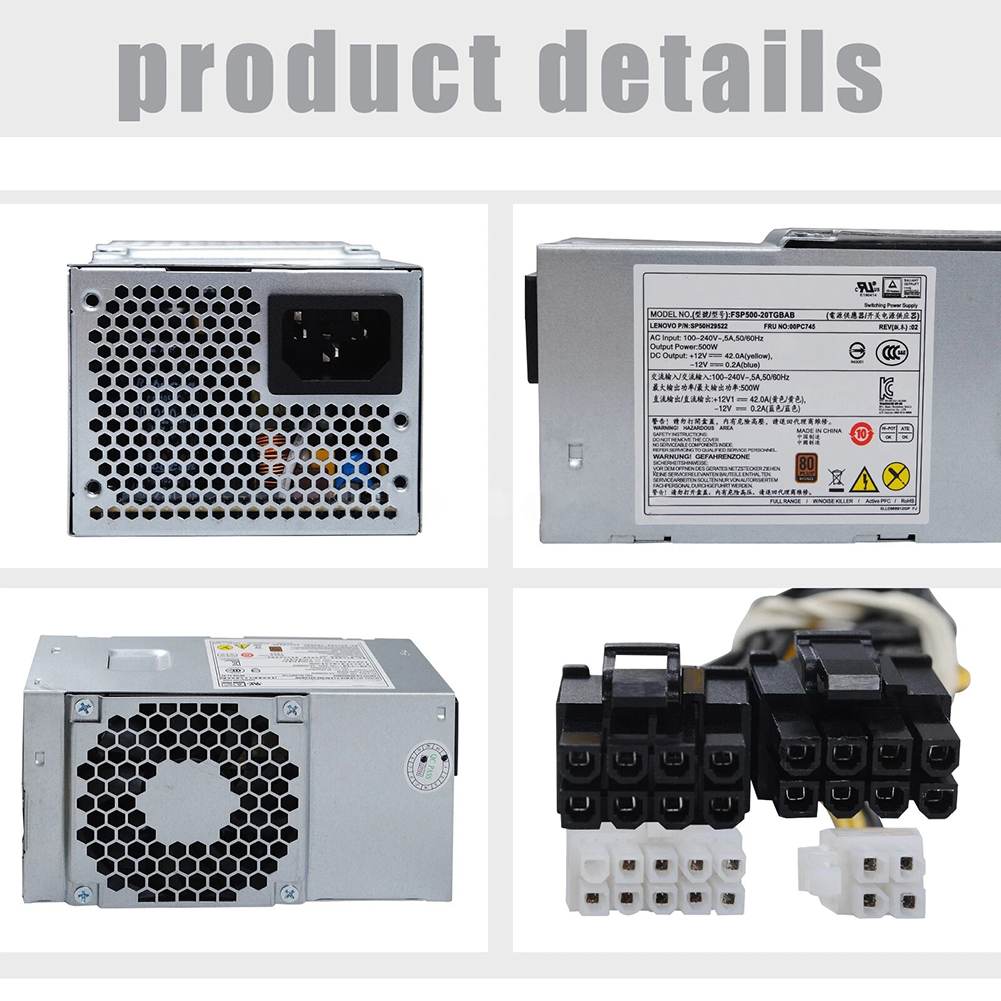 Zasilacz 500W FSP500-20TGBAB d – Psu Computer recenzja i cena